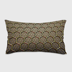 Подушка-антистресс Броня из колец, цвет: 3D-принт