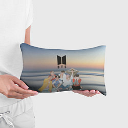 Подушка-антистресс BTS sunset, цвет: 3D-принт — фото 2