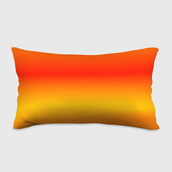 Подушка-антистресс Переливы оранжевого, цвет: 3D-принт