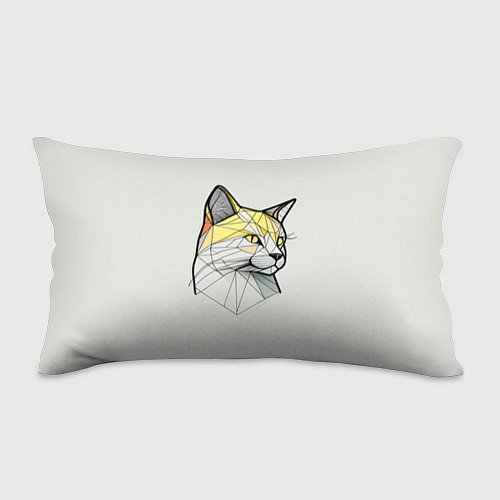 Подушка-антистресс Стилизованная кошка в геометрическом стиле / 3D-принт – фото 1