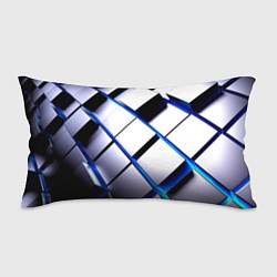 Подушка-антистресс Неоновые плиты киберпанк, цвет: 3D-принт