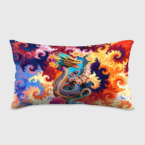 Подушка-антистресс Japan dragon - irezumi - tattoo - art / 3D-принт – фото 1