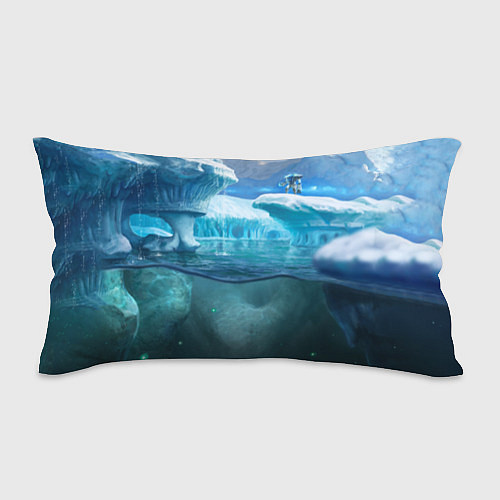 Подушка-антистресс Subnautica - КРАБ на леднике / 3D-принт – фото 1