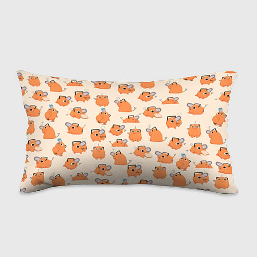 Подушка-антистресс Человек-бензопила - Почита и хлебушек / 3D-принт – фото 1