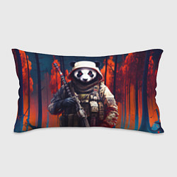 Подушка-антистресс Медведь панда солдат