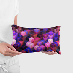 Подушка-антистресс Цветные кубики, цвет: 3D-принт — фото 2