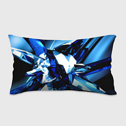 Подушка-антистресс Crystal blue form, цвет: 3D-принт