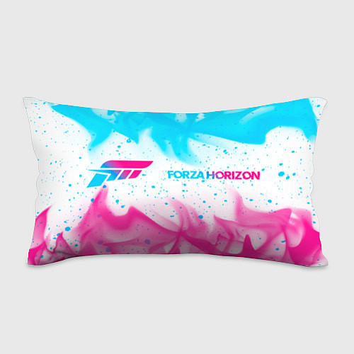 Подушка-антистресс Forza Horizon neon gradient style: надпись и симво / 3D-принт – фото 1