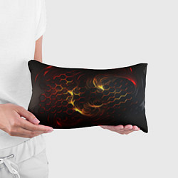 Подушка-антистресс Огненные объемные плитки, цвет: 3D-принт — фото 2