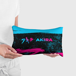 Подушка-антистресс Akira - neon gradient: надпись и символ, цвет: 3D-принт — фото 2