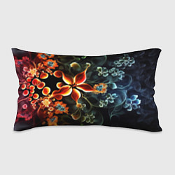 Подушка-антистресс Абстрактные цветы, цвет: 3D-принт