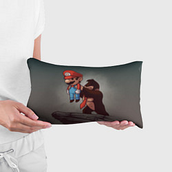 Подушка-антистресс Марио держит Данки Конг, цвет: 3D-принт — фото 2