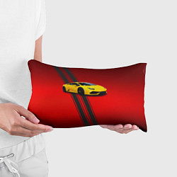 Подушка-антистресс Итальянский гиперкар Lamborghini Aventador, цвет: 3D-принт — фото 2