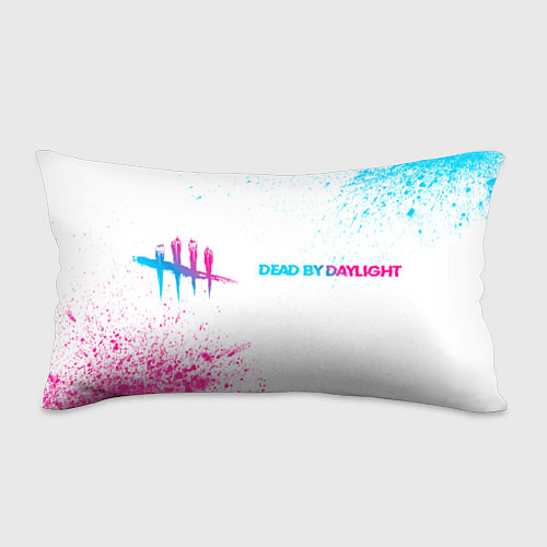 Подушка-антистресс Dead by Daylight neon gradient style: надпись и си / 3D-принт – фото 1