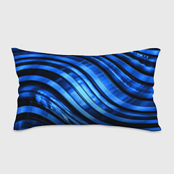 Подушка-антистресс Темно-синий металлик, цвет: 3D-принт