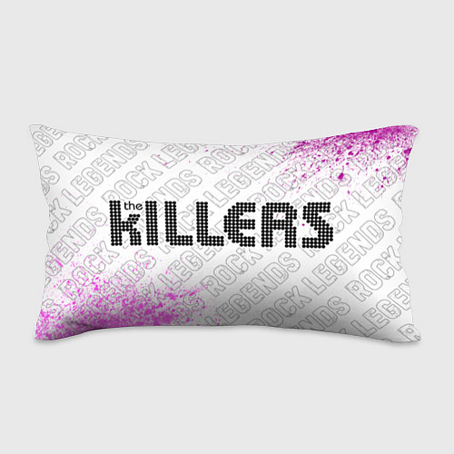 Подушка-антистресс The Killers rock legends: надпись и символ / 3D-принт – фото 1