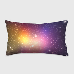 Подушка-антистресс Желто фиолетовое свечение и звезды, цвет: 3D-принт