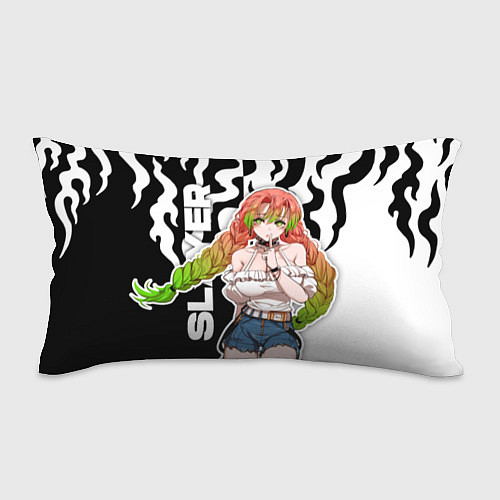 Подушка-антистресс Мацури - клинок - языки пламени / 3D-принт – фото 1