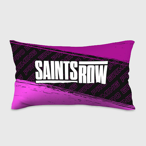 Подушка-антистресс Saints Row pro gaming: надпись и символ / 3D-принт – фото 1