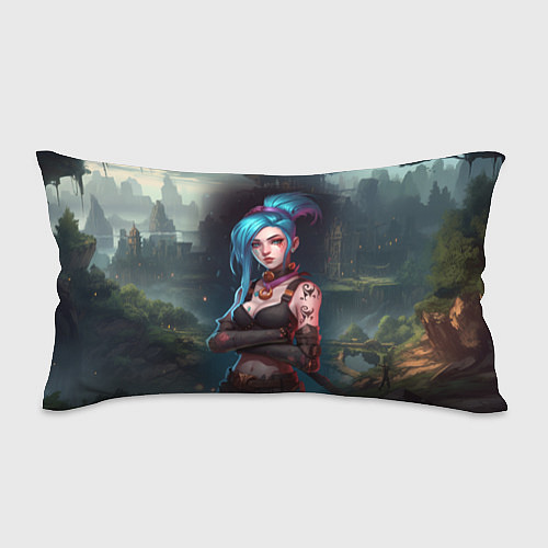Подушка-антистресс Jinx league of legends / 3D-принт – фото 1