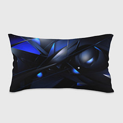 Подушка-антистресс Blue black background