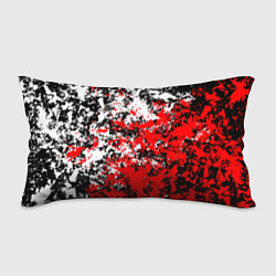 Подушка-антистресс Красная и белая краска, цвет: 3D-принт