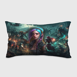 Подушка-антистресс Jinx art Arcane League of Legends