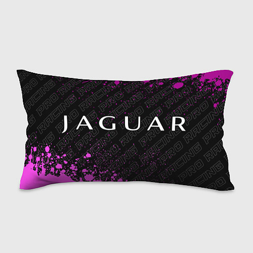 Подушка-антистресс Jaguar pro racing: надпись и символ / 3D-принт – фото 1
