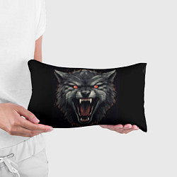 Подушка-антистресс Серый волк, цвет: 3D-принт — фото 2