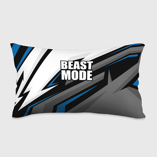 Подушка-антистресс Beast mode - blue sport / 3D-принт – фото 1