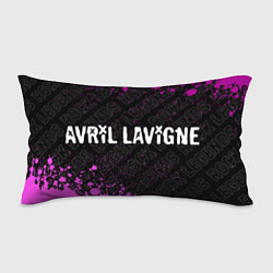 Подушка-антистресс Avril Lavigne rock legends: надпись и символ, цвет: 3D-принт