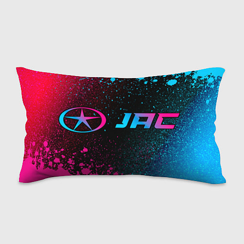 Подушка-антистресс JAC - neon gradient: надпись и символ / 3D-принт – фото 1