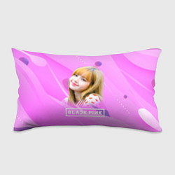 Подушка-антистресс Blackpink Lisa pink, цвет: 3D-принт