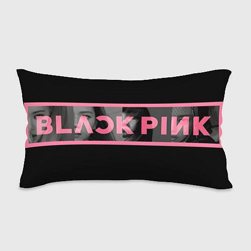 Подушка-антистресс Логотип Blackpink с фото участниц / 3D-принт – фото 1