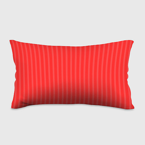 Подушка-антистресс Полосатый красный / 3D-принт – фото 1