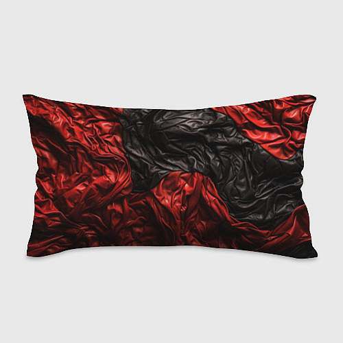 Подушка-антистресс Black red texture / 3D-принт – фото 1