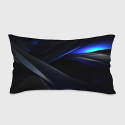 Подушка-антистресс Black blue background, цвет: 3D-принт