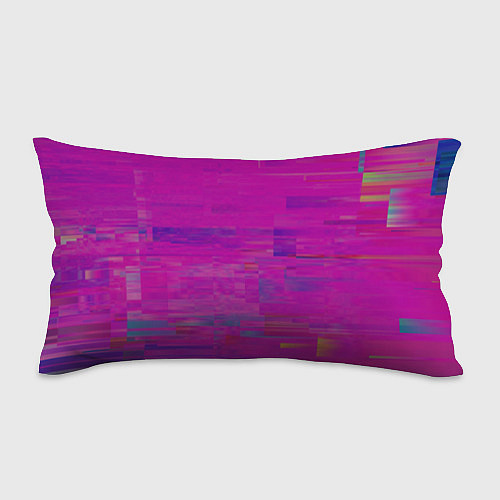 Подушка-антистресс Фиолетово византийский глитч / 3D-принт – фото 1