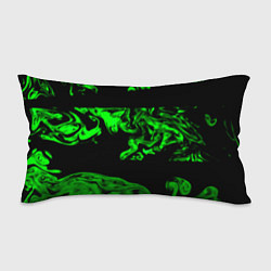 Подушка-антистресс Зеленый светящийся дым, цвет: 3D-принт