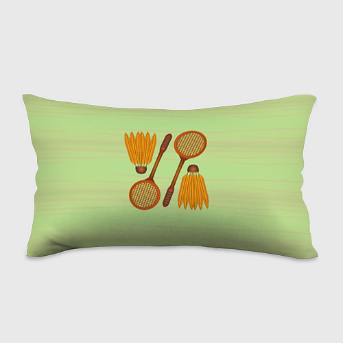 Подушка-антистресс Бадминтон / 3D-принт – фото 1