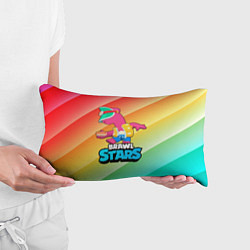 Подушка-антистресс Brawl Stars Doug, цвет: 3D-принт — фото 2