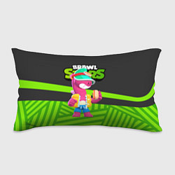 Подушка-антистресс Doug Brawl stars green black, цвет: 3D-принт