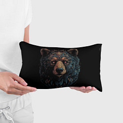 Подушка-антистресс Медведь из узоров, цвет: 3D-принт — фото 2