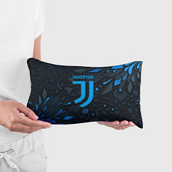 Подушка-антистресс Juventus blue logo, цвет: 3D-принт — фото 2