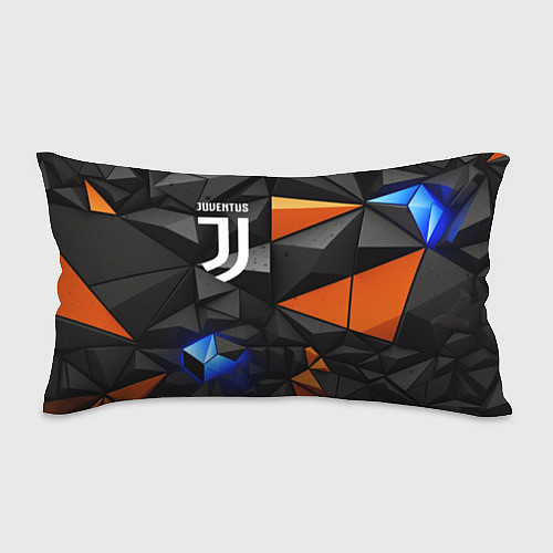 Подушка-антистресс Juventus orange black style / 3D-принт – фото 1