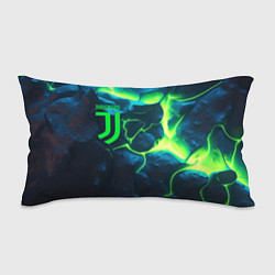 Подушка-антистресс Juventus green neon, цвет: 3D-принт