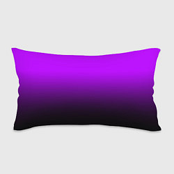 Подушка-антистресс Градиент фиолетово-чёрный, цвет: 3D-принт