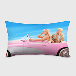 Подушка-антистресс Барби и Кен в кабриолете, цвет: 3D-принт