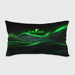 Подушка-антистресс CSGO neon green logo