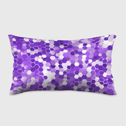 Подушка-антистресс Кибер Hexagon Фиолетовый, цвет: 3D-принт